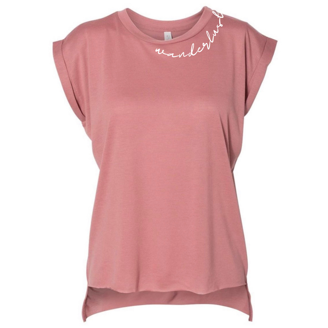 WANDERLUST Flowy Tee