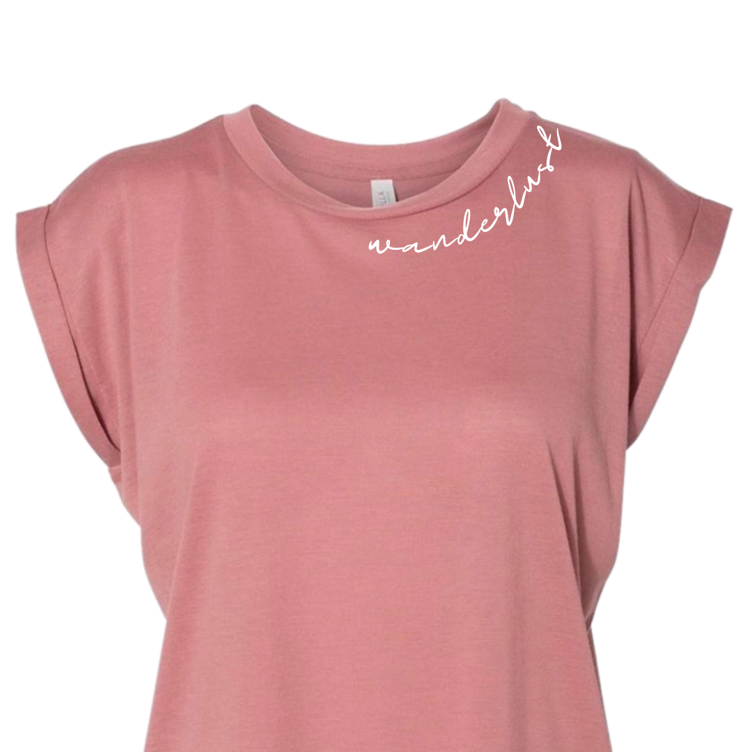 WANDERLUST Flowy Tee